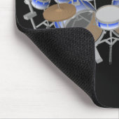 10 Stück-Trommel-Ausrüstung: Blaue Steigung: Mousepad (Ecke)