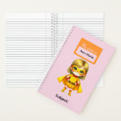 10 Super-Heldinnen Schreibwaren Schülerbedarf Notizblock (Innen)