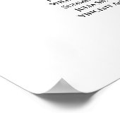 10 Tabelle Lila Boho Rose Vertikale Sitztabelle Poster (Ecke)