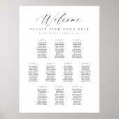 10 Tabellen - Begrüßungsdiagramm Poster (Vorne)