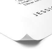 10 Tabellen Destinations World Map Seating Chart Poster (Ecke)