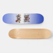 10-teiliges Drum-Kit: 3D-Modell: Benutzerdefiniert Skateboard (Horizontal)
