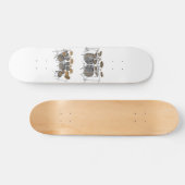 10-teiliges Drum-Kit: 3D-Modell: Benutzerdefiniert Skateboard (Horizontal)