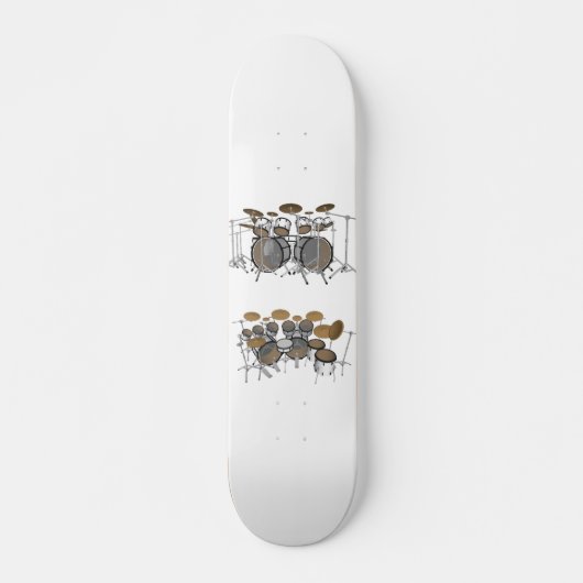 10-teiliges Drum-Kit: 3D-Modell: Benutzerdefiniert Skateboard (Vorne)