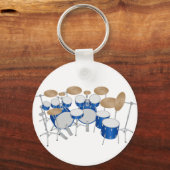 10-teiliges Trommelkit: Vector Zeichnend: Schlüsselanhänger (Vorderseite)