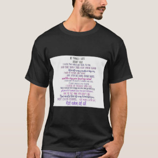 10 Things I Hate about You      Sticker T-Shirt