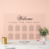 10 Tische Einfache Minimalistische Hochzeitssitzka Acrylschild (Hochzeit)