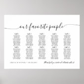 10 Tische modernisieren unsere Lieblingssitzkarte Poster (Vorne)