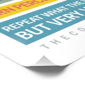 10 Tricks erscheinen während der Sitzungen intelli Poster (Ecke)