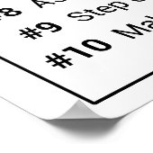 10 Tricks zu erscheinen Smart während der Sitzunge Poster (Ecke)