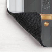 10 U-Bahn-Tür Mousepad (Ecke)