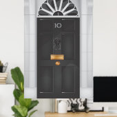 10 U-Bahn-Tür Poster (Heimbüro)