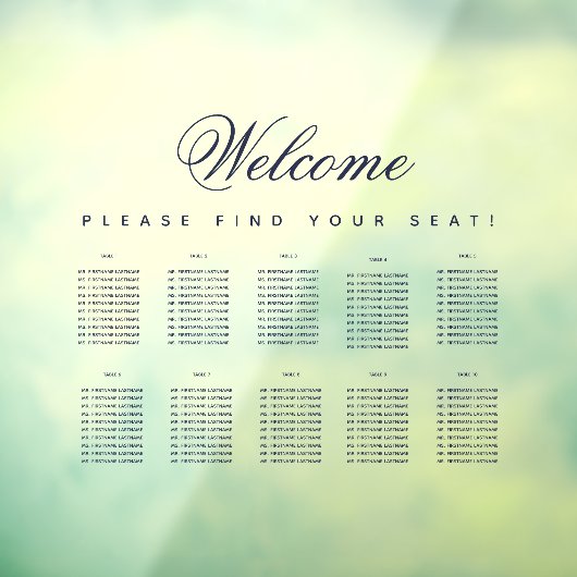 10 Übersicht über die blaue, transparente Sitzfläc Fensteraufkleber (Blatt 3)