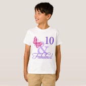 10 und toller Geburtstag T-Shirt (Vorne ganz)