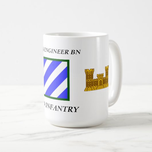 10. UNTERTEILUNG "INFANTRIE" DER BN 3. KAFFEETASSE (VorderseiteRechts)