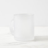10 Unze mattiert Tasse-Hallo das Haus Mattglastasse (Vorderseite Links)