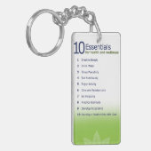 10 Wesentliches und Aufgabenstellung Schlüsselanhänger (Vorderseite links)