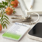 10 Wesentliches und Aufgabenstellung Schlüsselanhänger (Vorderseite rechts)