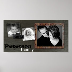 10"x20" 3-Steckermontage-Mauerstreifen Poster