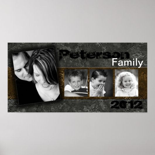10"x20" 4-Slot-Familienkollage-Montage infiziert Poster (Vorne)