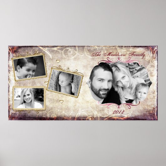 10"x20" 4-Slot-Lilie Poster (Vorne)