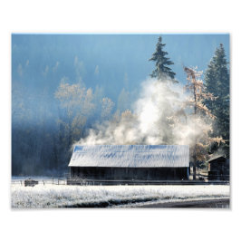 10" x8" Foto drucken | | Misty Barn