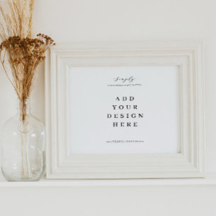 10"x8" Hochzeitsschrift, Eigener Zeichendruck Poster