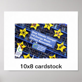 10 x 8 Karton Poster