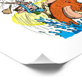 10 x 8 Print - Fishing Cartoon - Master Fisherman Fotodruck (Ecke)