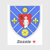 10. (X) Arrondissement Paris - Entrepôt Aufkleber (Blatt)