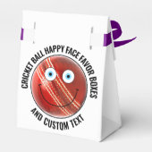 10 x Custom Cricket Ball BLAUE EYES Happy Face Geschenkschachtel (Rückseite)