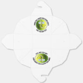 10 x Custom Tennis Party BLUE EYES Happy Face Geschenkschachtel (Ungefaltet)