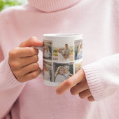 10 x Foto Collage Modernes Insta Grid Kaffeetasse