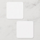 10 x Hochzeitskarten 2,5" x 2,5" Begleitkarte (Vorne/Hinten)