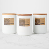 10 x Schokolade Lover Geschenk, Lebensmittel, JAR  Lebensmitteletikett (Flaschen)