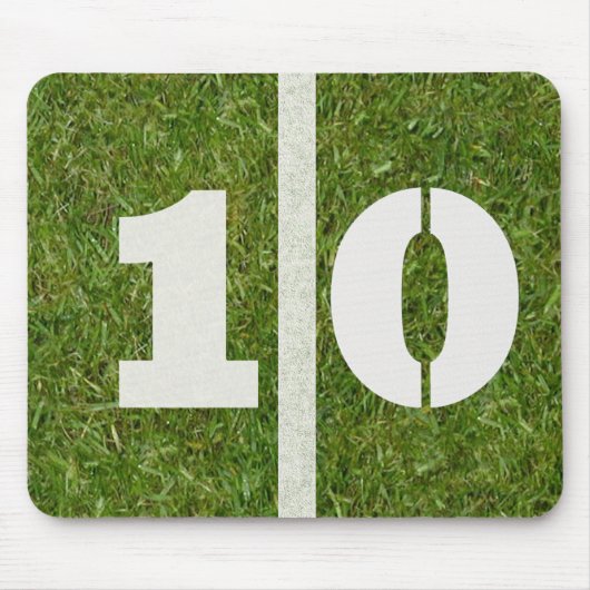 10 Yard-Line-Fußballplatz Mousepad (Vorne)