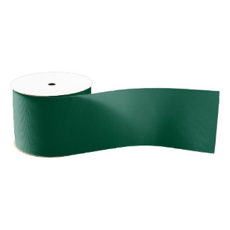 10 Yard Spool, Green 3" Wide Grosgrain Ribbon Ripsband