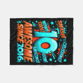 10 Year Old For Boys 10th Birthday Boy 10 Year Old Fleecedecke (Vorderseite (Horizontal))