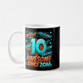 10 Year Old For Boys 10th Birthday Boy 10 Year Old Kaffeetasse (Links)