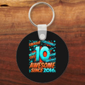 10 Year Old For Boys 10th Birthday Boy 10 Year Old Schlüsselanhänger (Vorderseite)