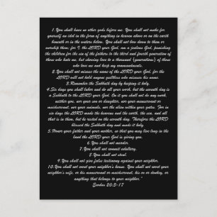 10 ZEHN ANTRÄGE POSTKARTE