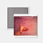 10 Zeitschrift "Gebote" Magnet (Vorderseite/Rückseite)