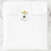 10a Squadriglia Runder Aufkleber (Tasche)