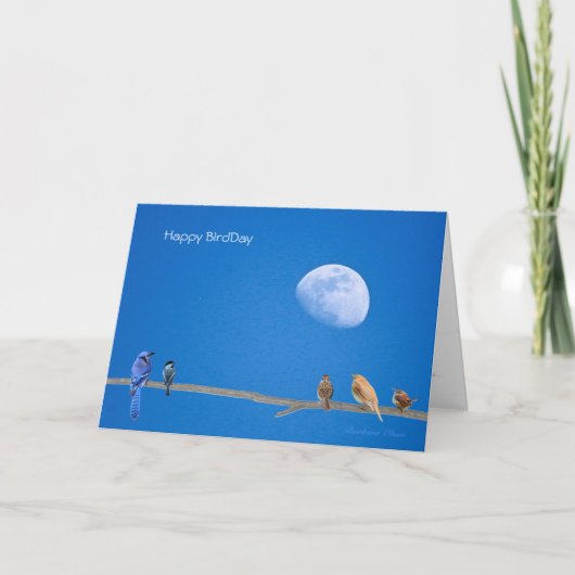 # 10Happy BirdDay Card Karte (Vorderseite)