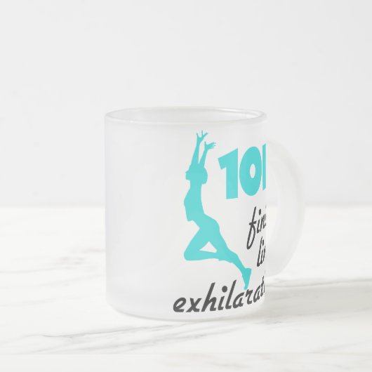 10K Aqua Finish Line Mattglastasse (VorderseiteRechts)