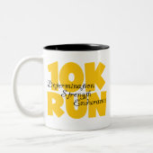 10K Gelb laufen Zweifarbige Tasse (Links)