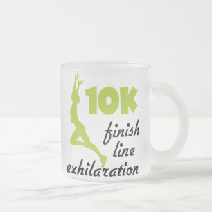 10K grüne Linie Mattglastasse