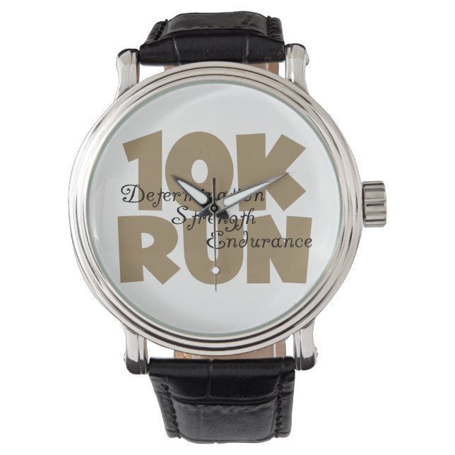 10K Lauf Tan Sports Running Armbanduhr (Vorderseite)