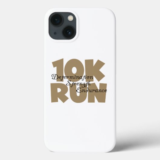 10K Lauf Tan Sports Running Case-Mate iPhone Hülle (Rückseite)