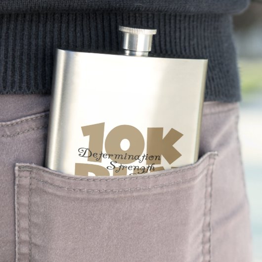 10K Lauf Tan Sports Running Flachmann (Beispiel)